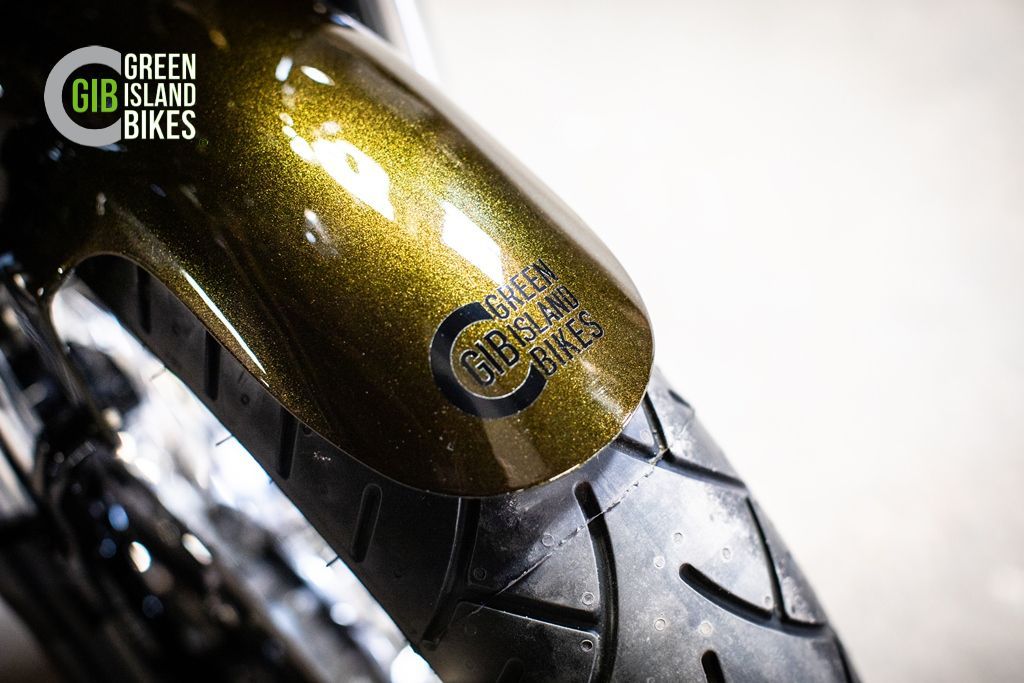 Klassisches Kawasaki Z1 Custombike mit moderner Zuverlässigkeit