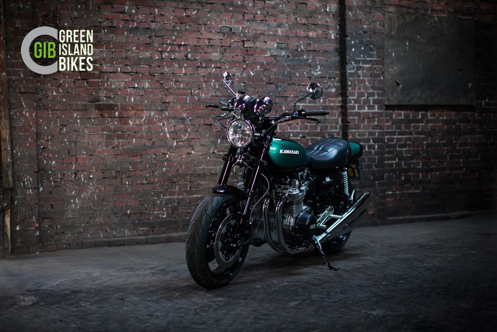 Green Island Bikes Z1 Custom im grün-metallic-schwarzen Manufaktur-Design