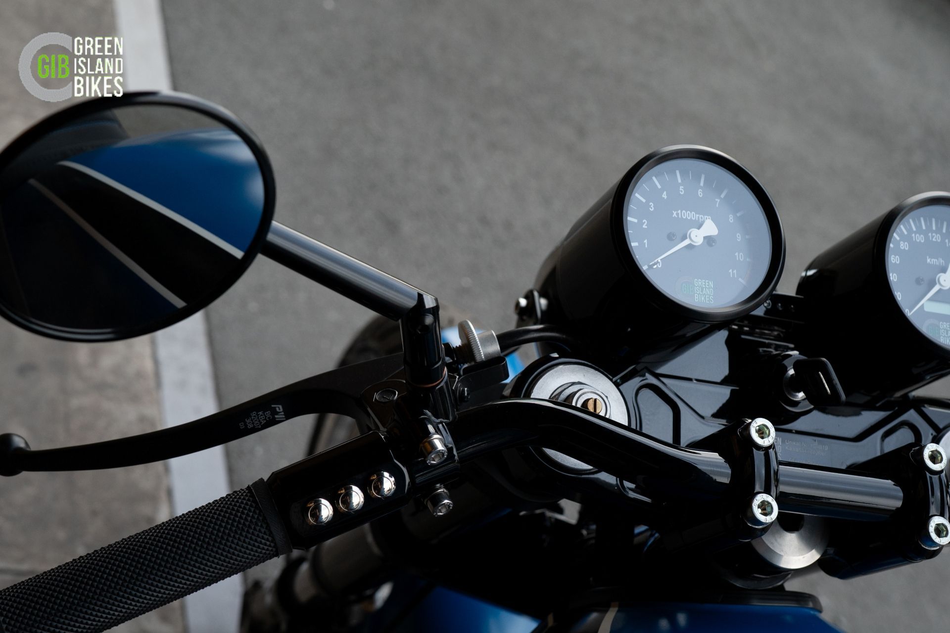 Modernisierte Technik im klassischen Custombike-Design