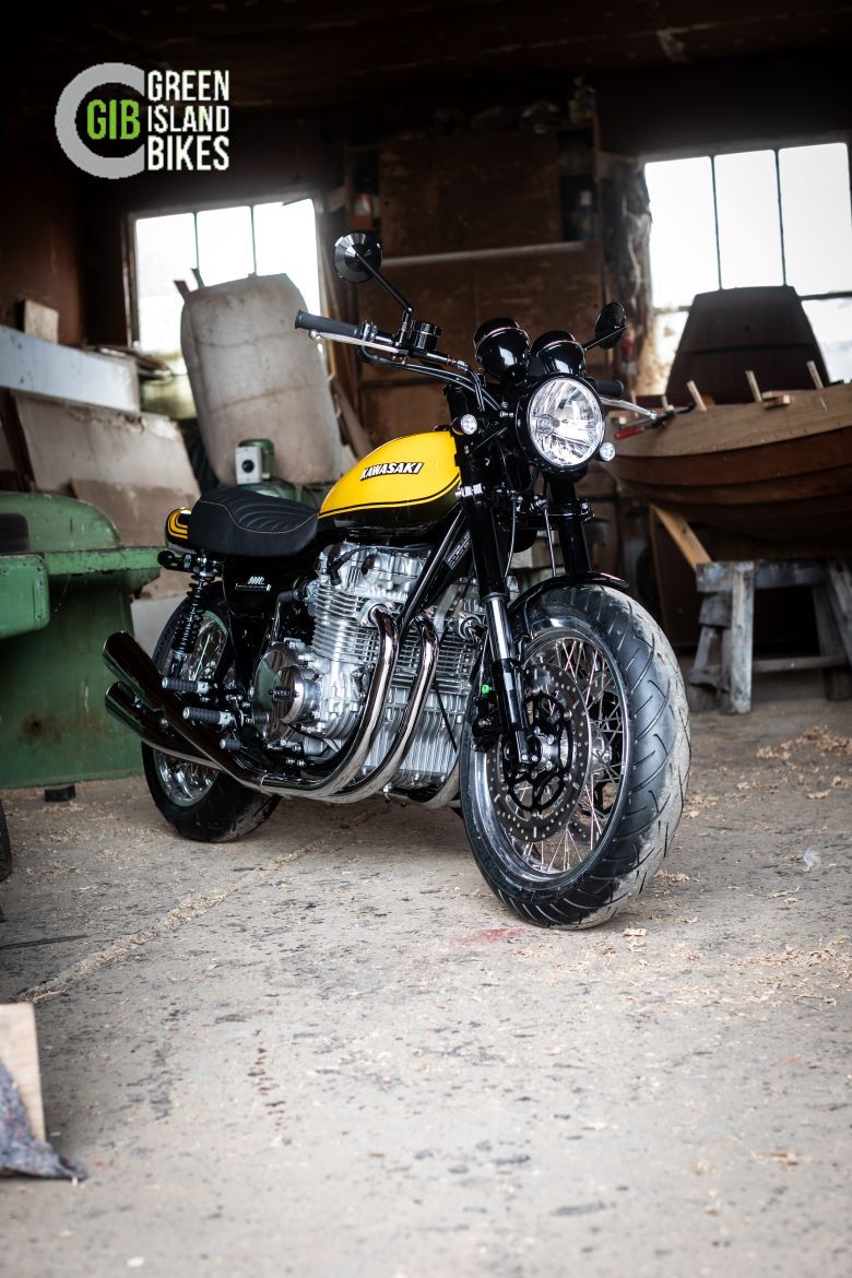 Klassischer Custombike-Umbau auf Basis der Kawasaki Z GIB Classic No. Z1-7