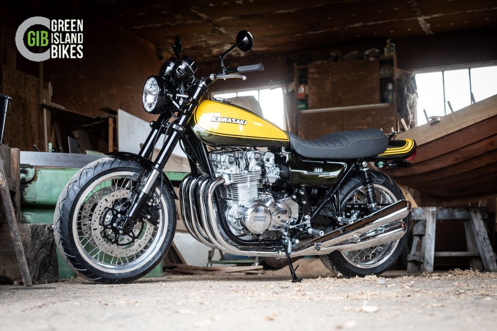 Kawasaki Z1 Klassisches und exklusives Motorrad Unikat von Green Island Bikes