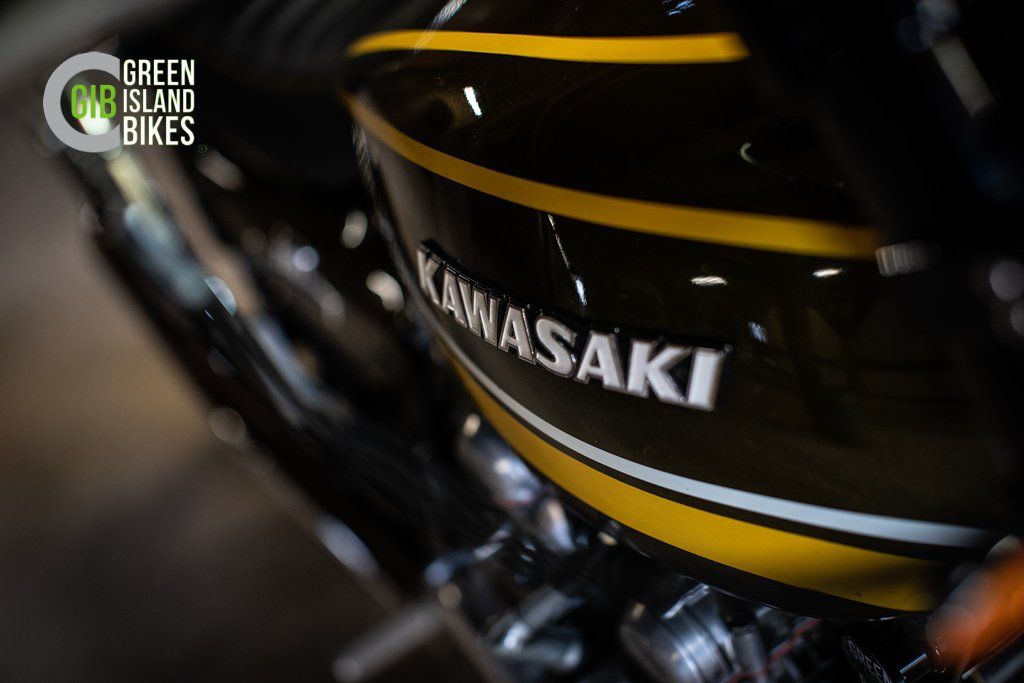 Kawasaki Z1 Klassische und exklusive Motorrad Unikat von Green Island Bikes