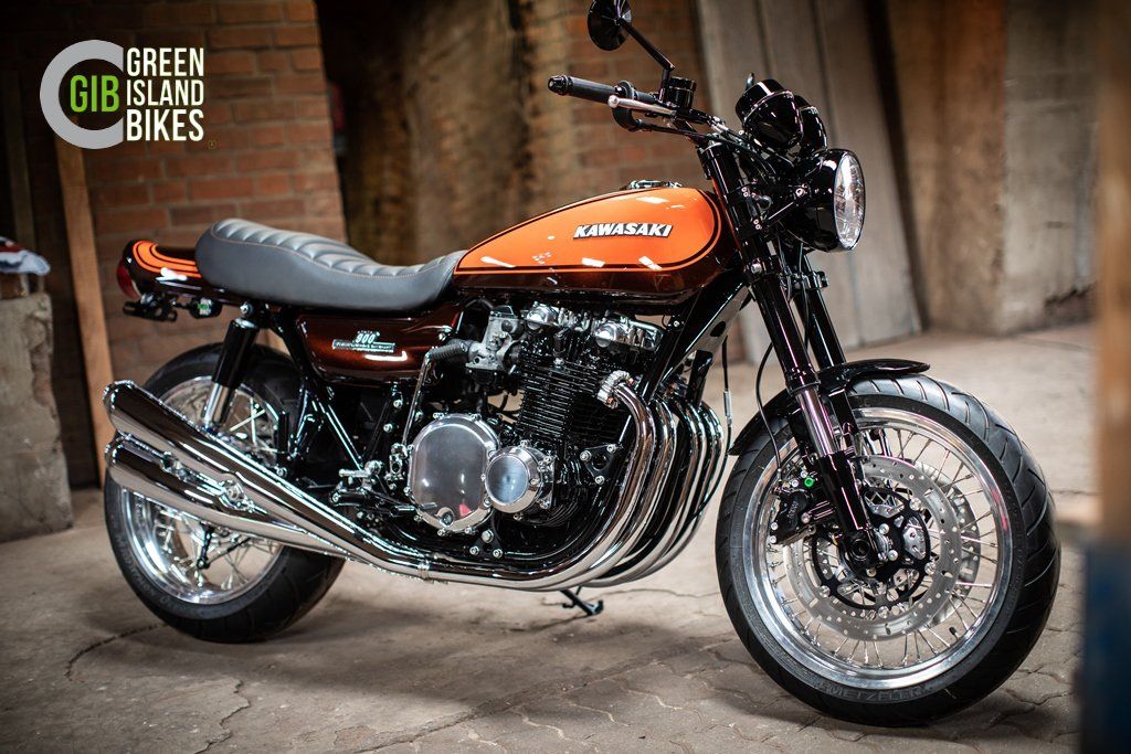 Kawasaki Z1 Umbauen, Custombikes von Green Island Bikes