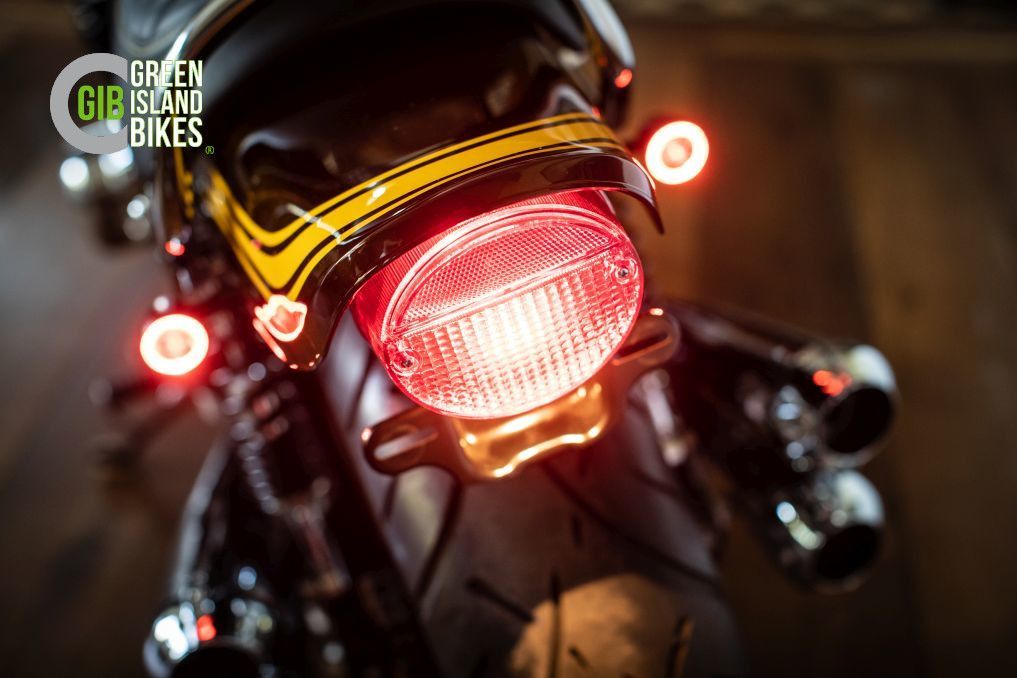 Custom Kawasaki Z1 im klassischen Café-Racer-Stil