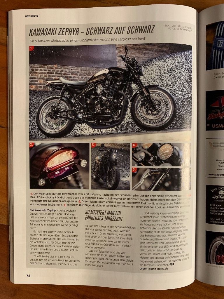 Green Island Bikes in den Medien