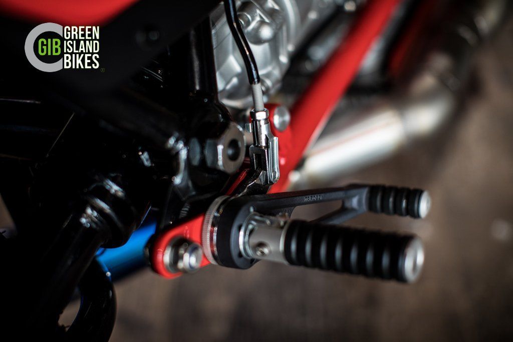 Moto Guzzi Le Mans Klassische und exklusive Motorrad Unikat von Green Island Bikes