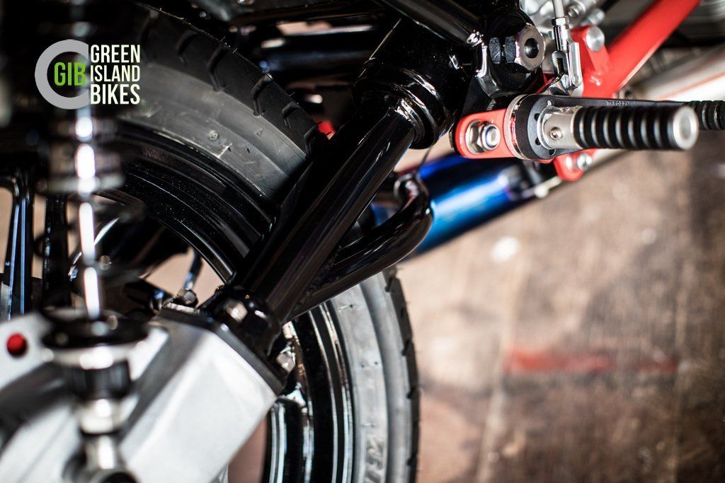 Moto Guzzi Le Mans Klassisches und exklusives Motorrad Unikat von Green Island Bikes