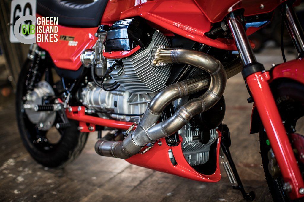 Moto Guzzi Le Mans Klassisches und exklusives Motorrad Unikat von Green Island Bikes