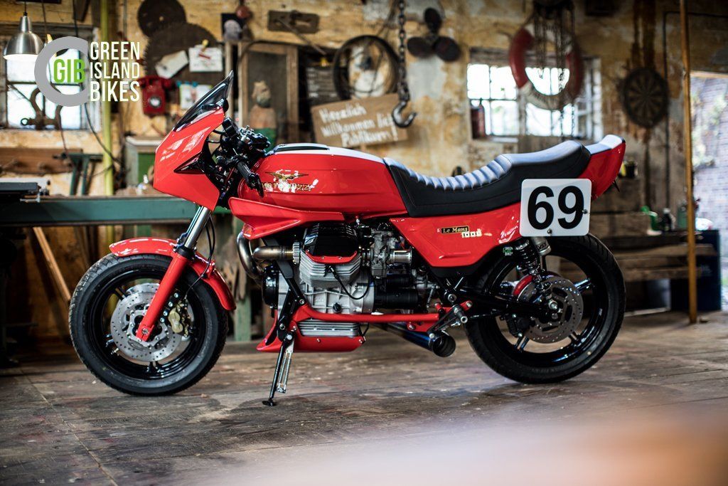 Moto Guzzi Umbau, Custombikes von Green Island Bikes