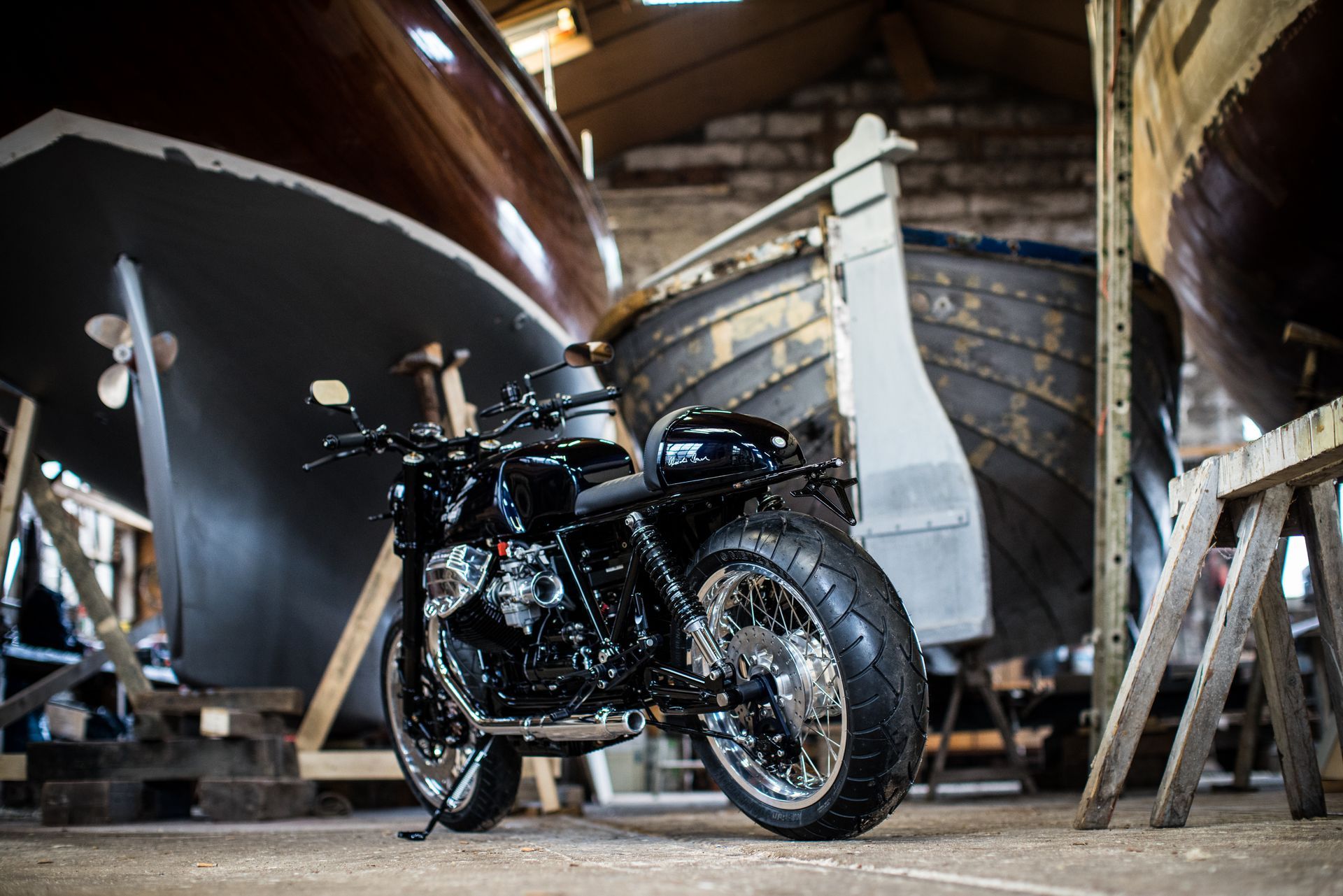Moto Guzzi Le Mans 3 - Vintage Custombike mit handwerklicher Verarbeitung