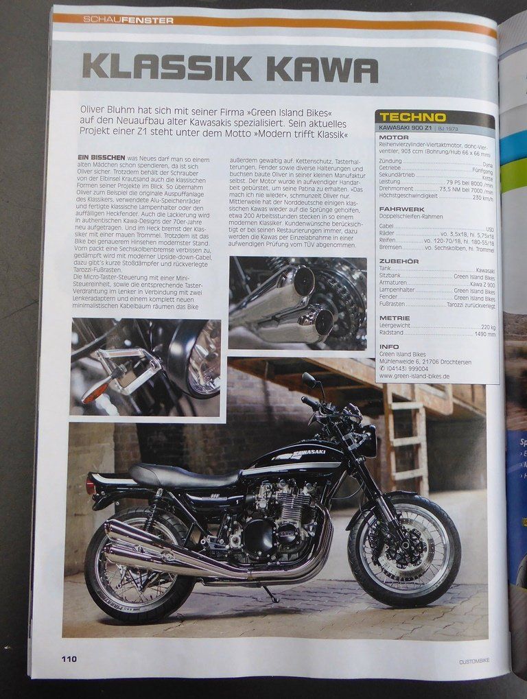 Green Island Bikes in den Medien