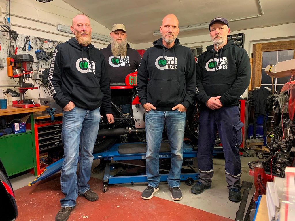 Team Green Island Bikes Klassische und exklusive Motorrad Unikate / Custombikes