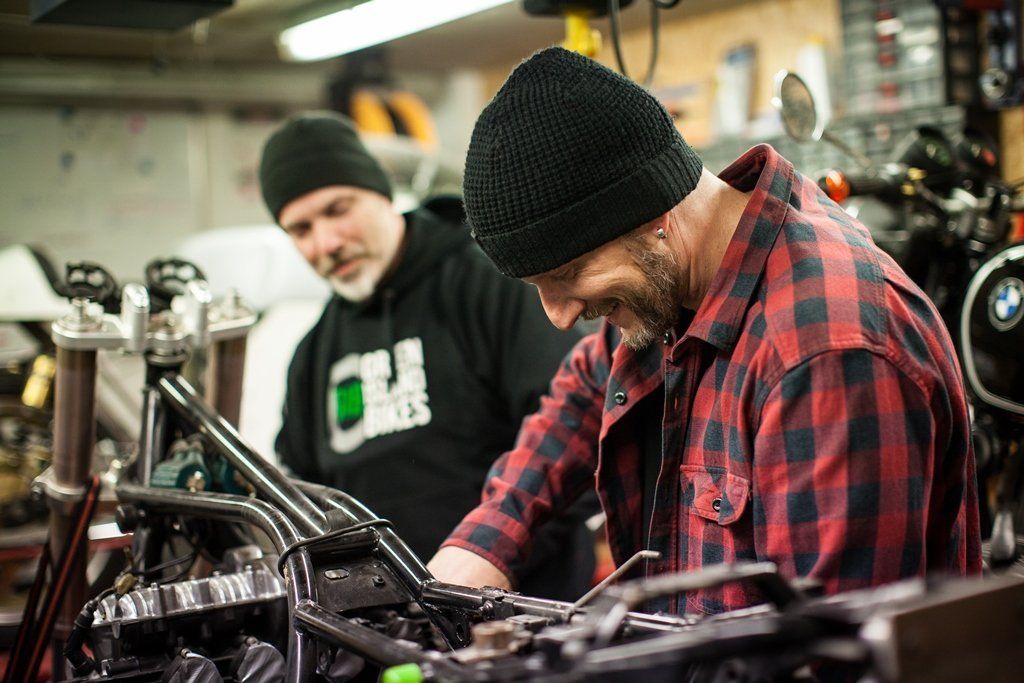 Green Island Bikes Custom Garage