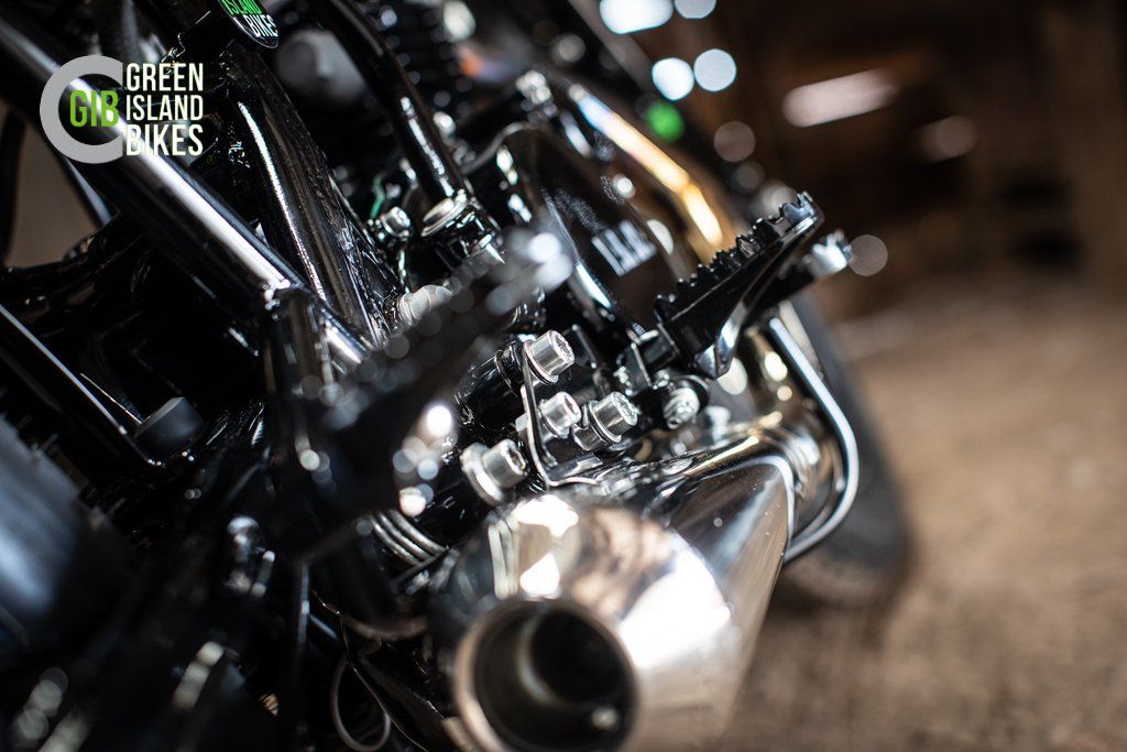 Yamaha SR 500 Klassische und exklusive Motorrad Unikat von Green Island Bikes