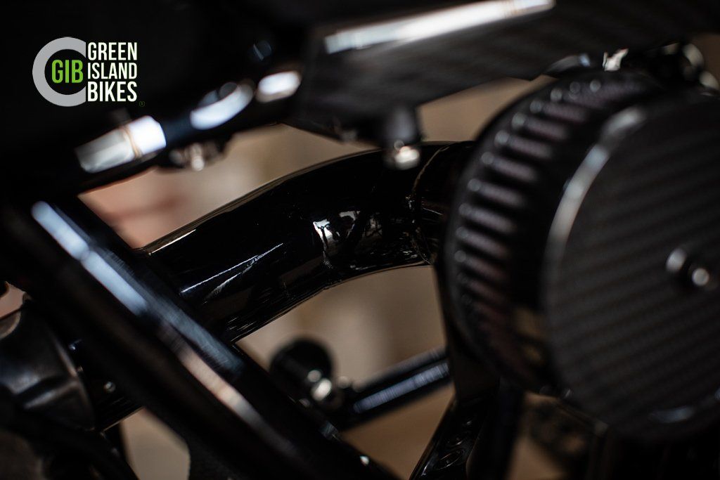 Yamaha SR 500 Klassisches und exklusives Motorrad Unikat von Green Island Bikes