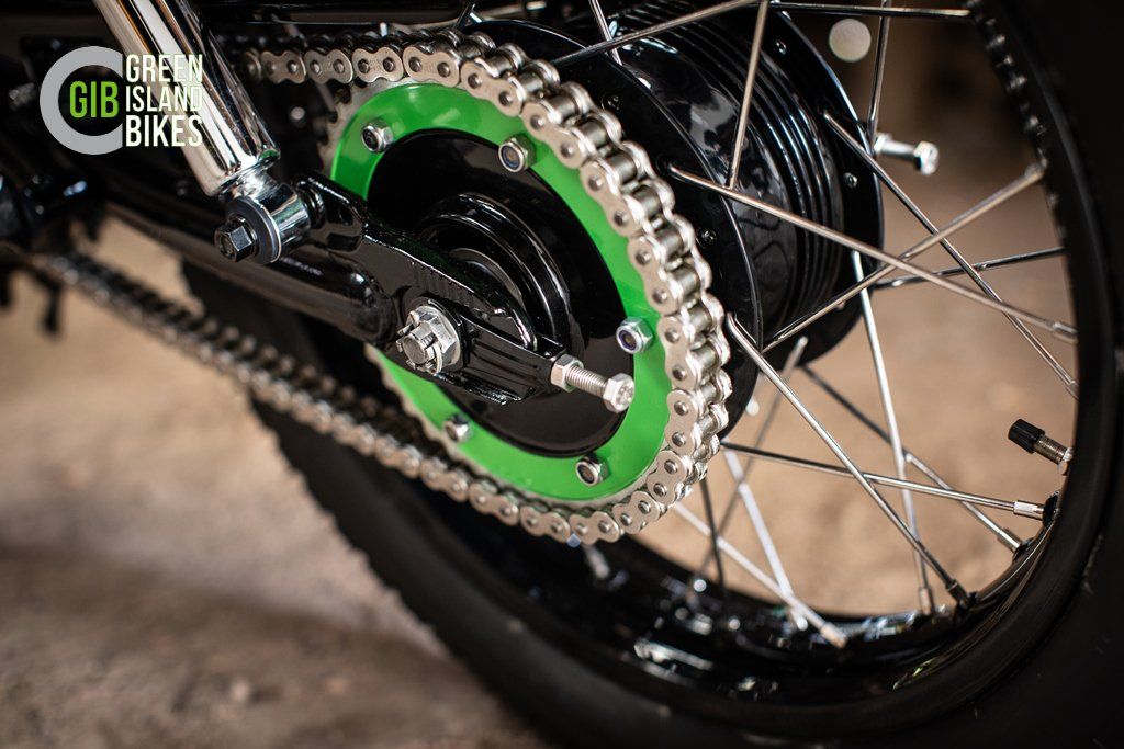 Yamaha SR 500 Klassische und exklusive Motorrad Unikat von Green Island Bikes