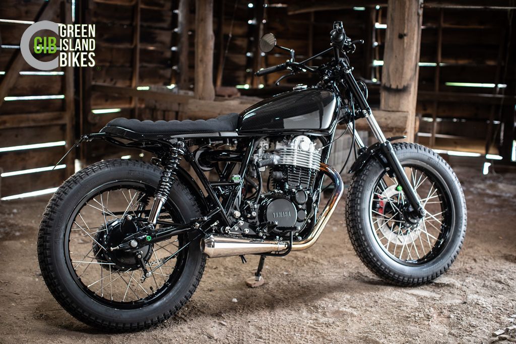 Individueller Umbau einer Yamaha SR 500 im Green Island Bikes Design