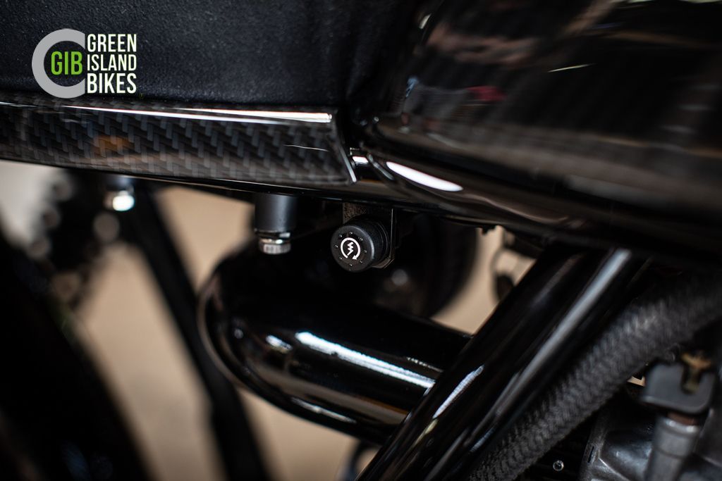 Individuell gefräste Bauteile im Yamaha SR 500 Umbau