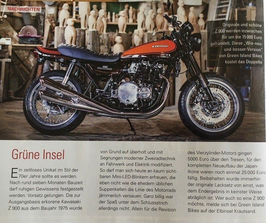 Green Island Bikes in den Medien