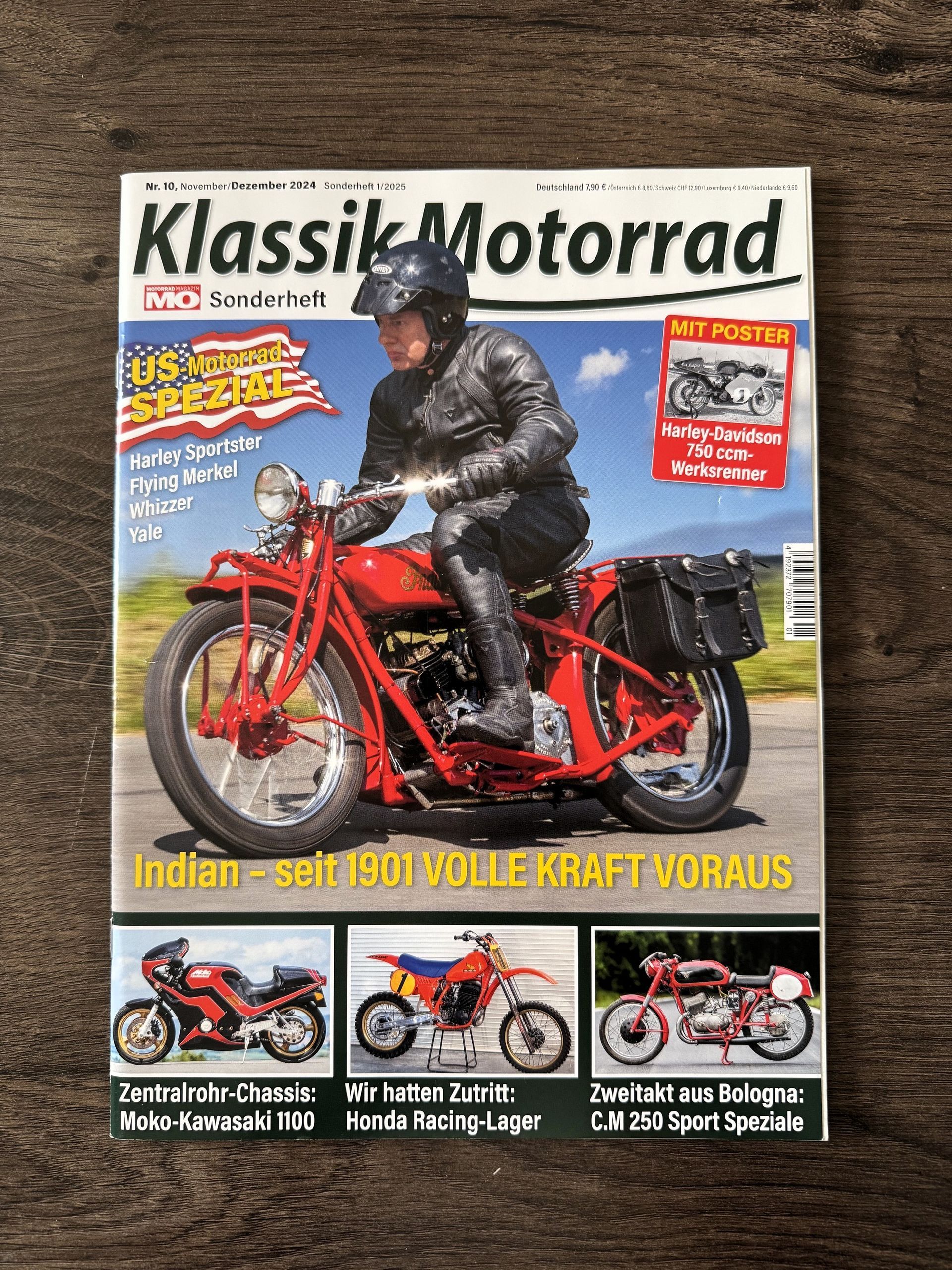 BMW Motorräder MO Sonderausgabe 91 mit Titelstory über den BMW K75 Umbau „Black Brick“ von Green Island Bikes