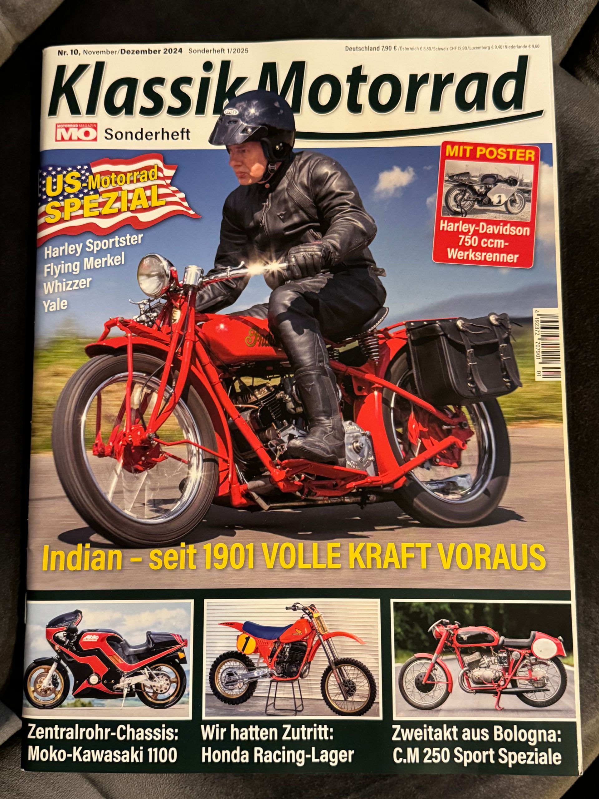Logo Klassik Motorrad – Medienbericht über authentische Oldtimer-Veredelung in der GIB Manufaktur