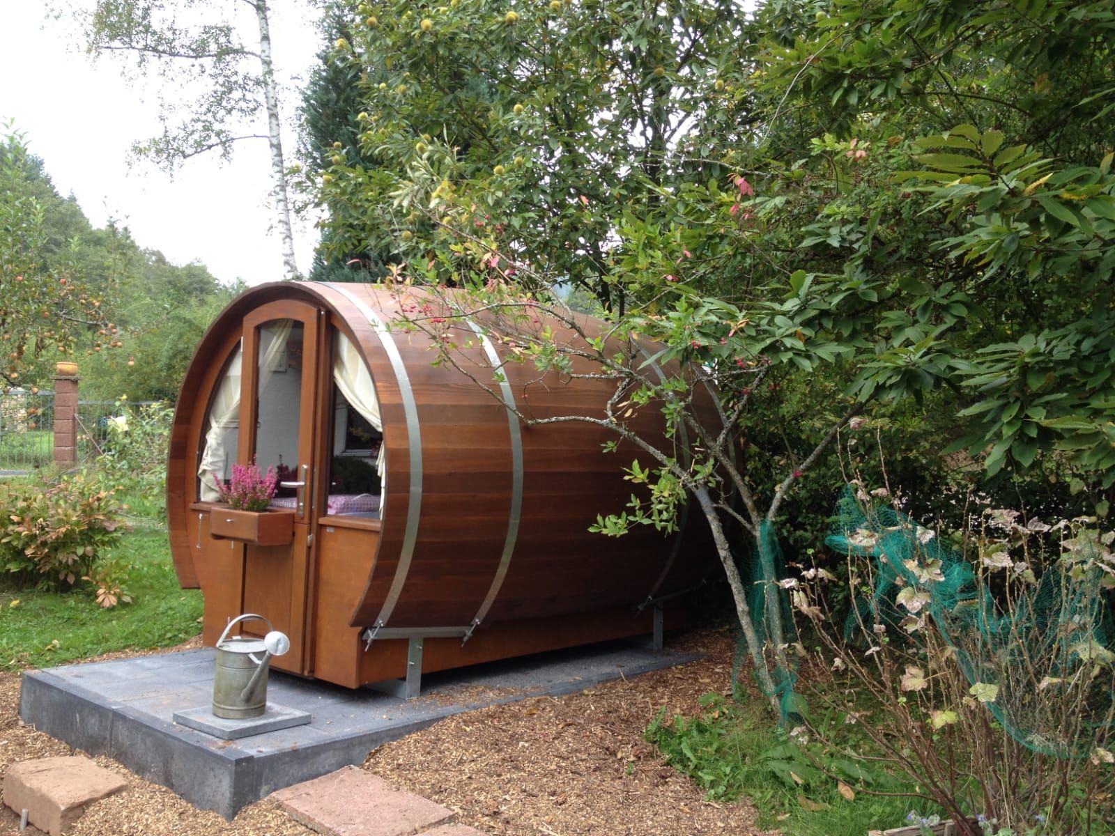 Übernachten mal anders im Schlummerfass