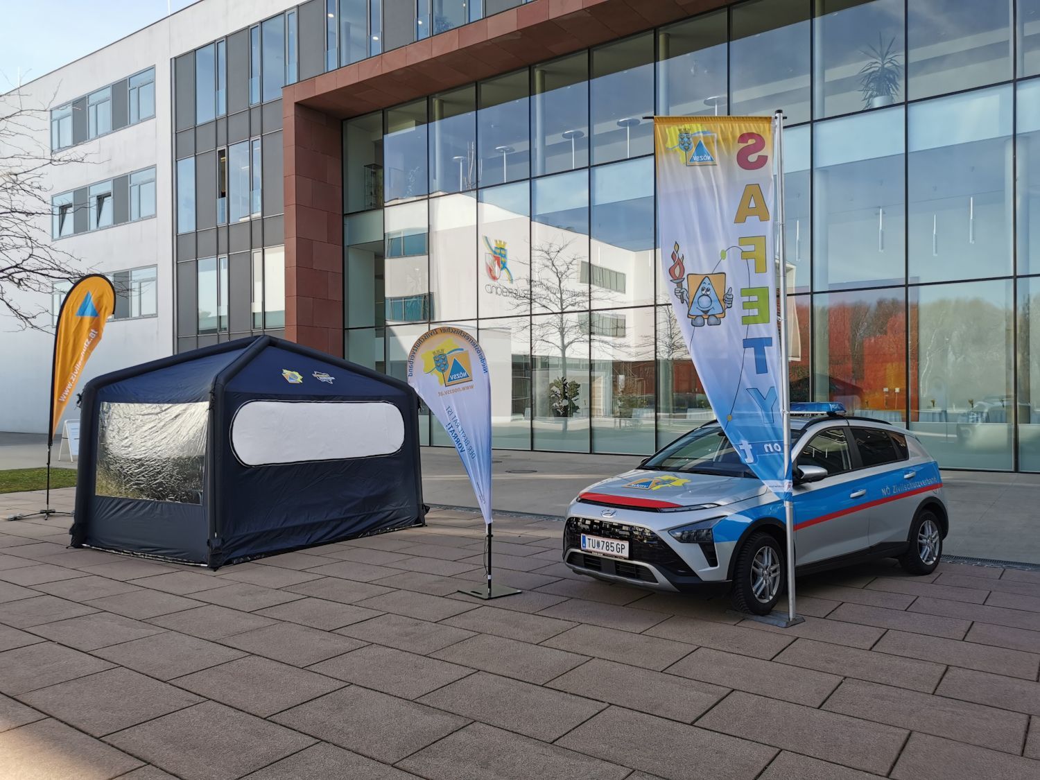 CBRN shelter tent presented in