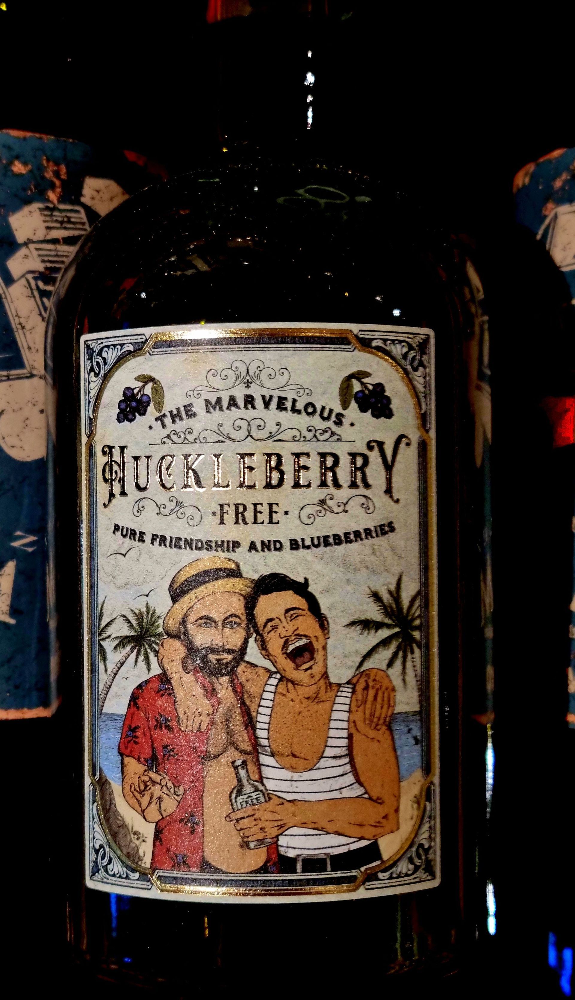 Huckleberry free Gin