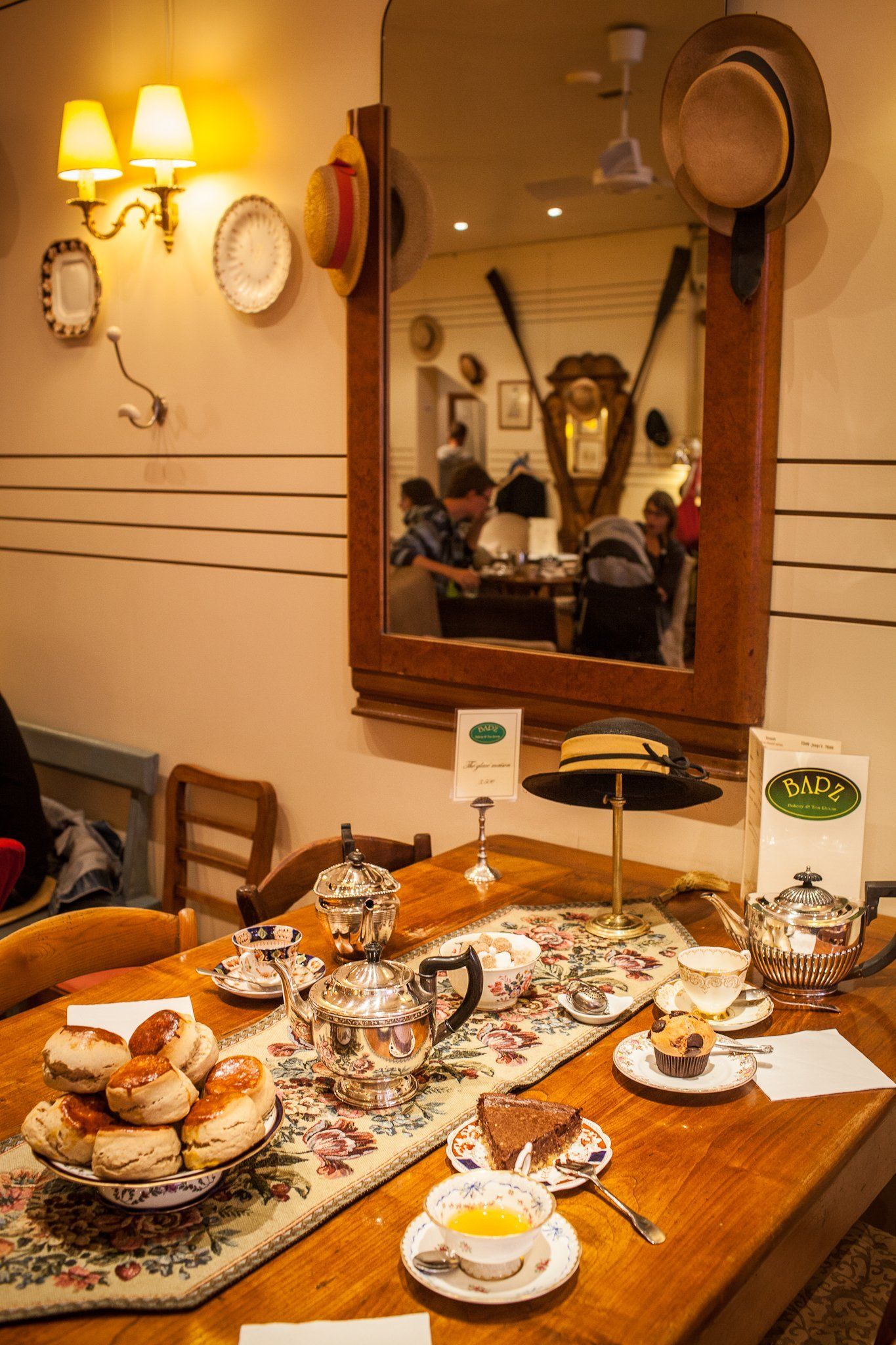 table dressée chez Bapz