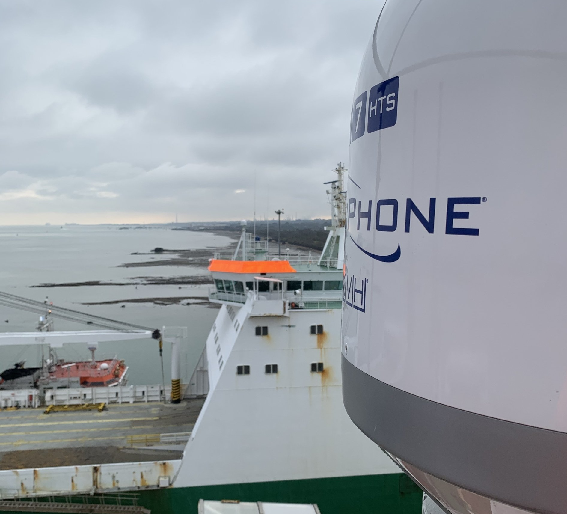 VSAT installation