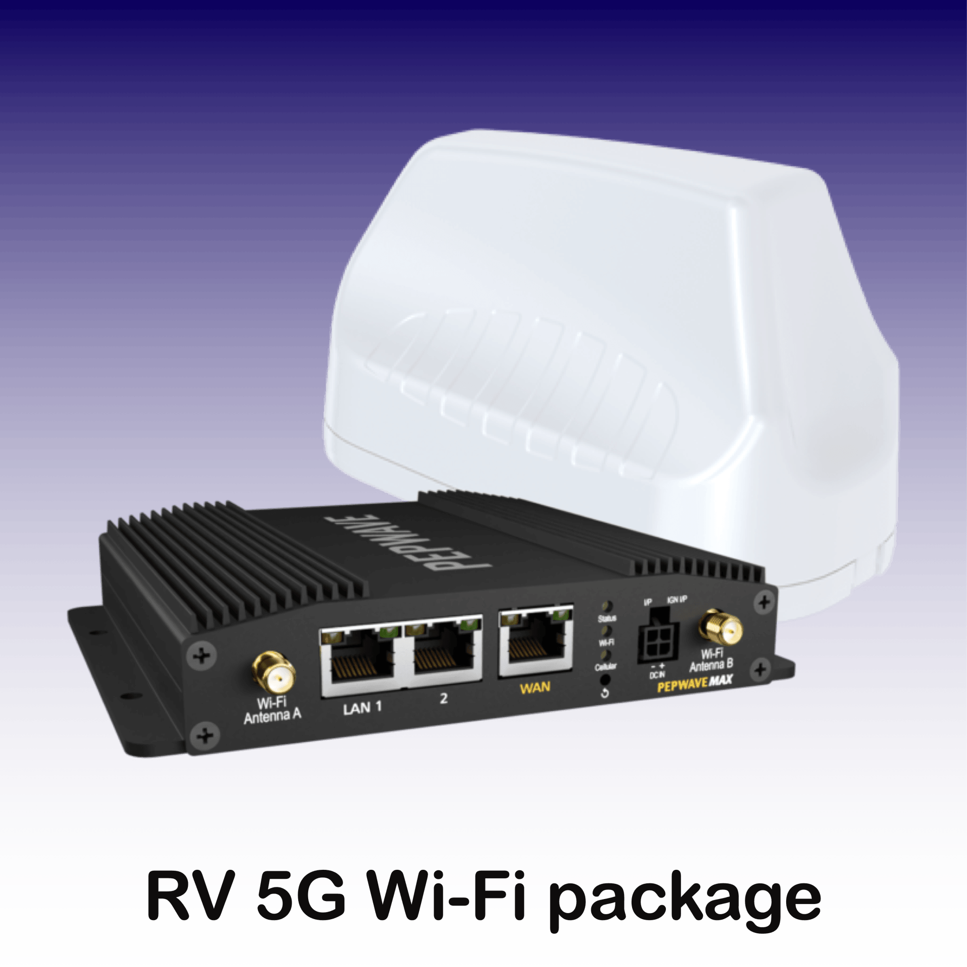 Pepwave BR1 Mk2 premium motorhome