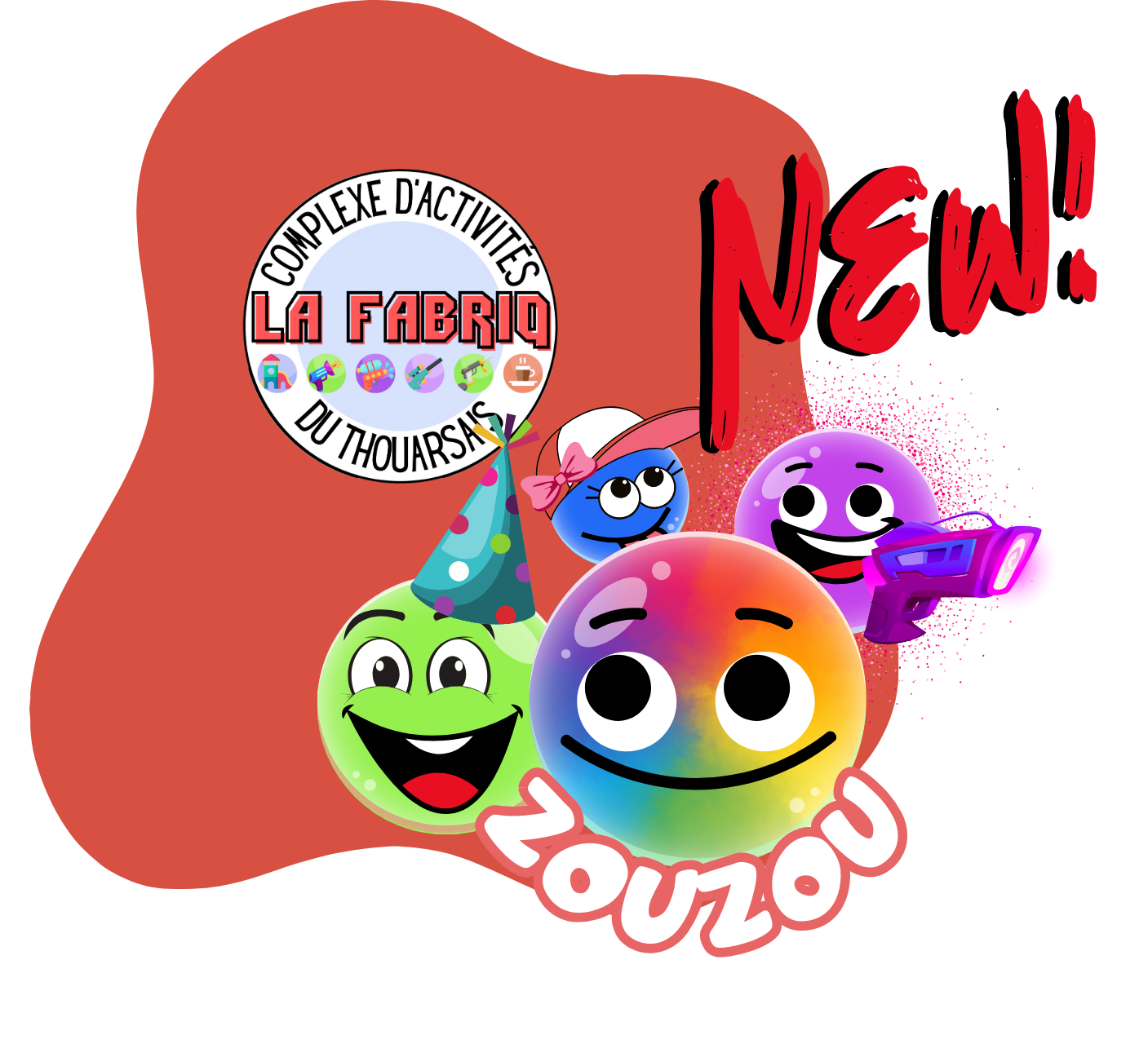 Badges zouzou à collectionner