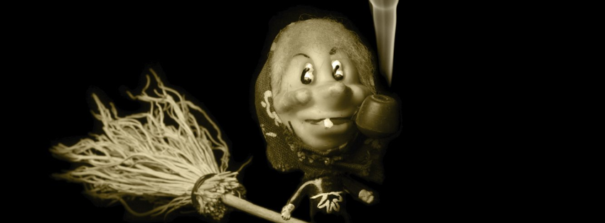 What has the mean stepmother to do with data analytics Witch riding on a broom