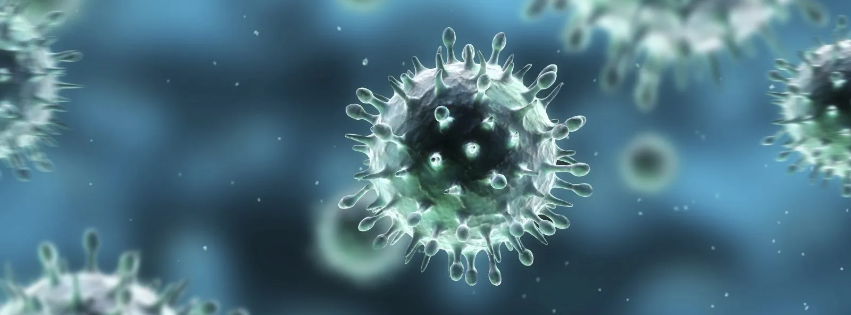 What does the virus has to do with data analytics Many virus cells of corona