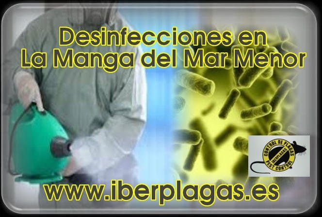 Desinfecciones en La Manga del Mar Menor