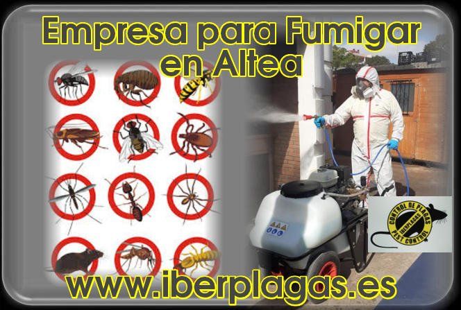 Empresa para fumigar en Altea