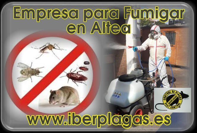 Empresa para Fumigar en Altea