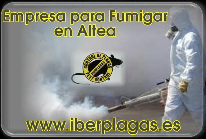 Empresa para Fumigar en Altea