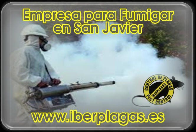 Empresa para fumigar en San Javier