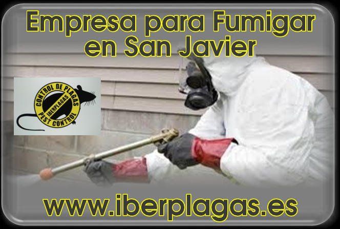 Empresa para fumigar en San Javier