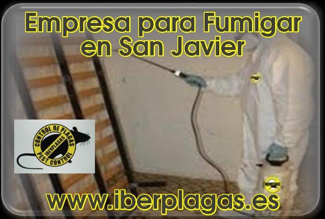 Empresa para fumigar en San Javier