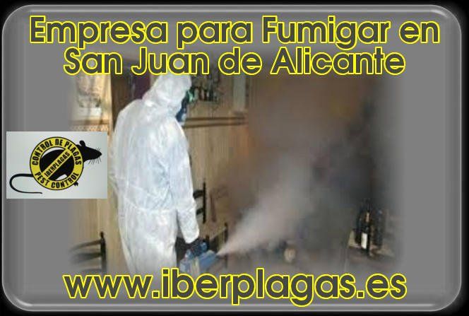 Empresa para fumigar en San Juan de Alicante
