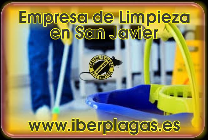 Empresa de limpieza en San Javier