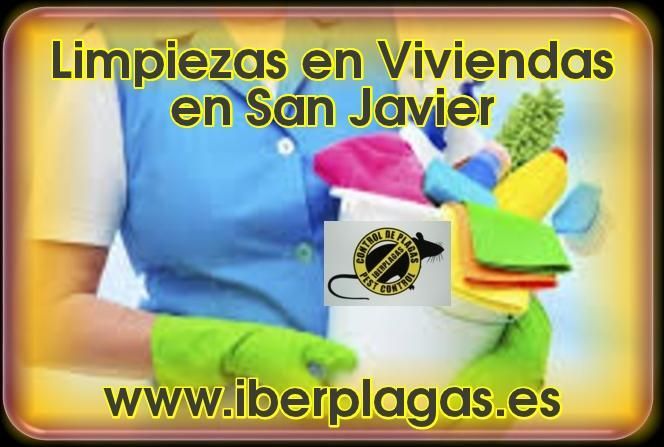 Limpieza de viviendas en San Javier
