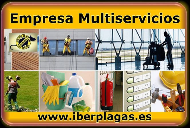 Iberplagas Empresa Multiservicio en poblaciones de Alicante y Murcia