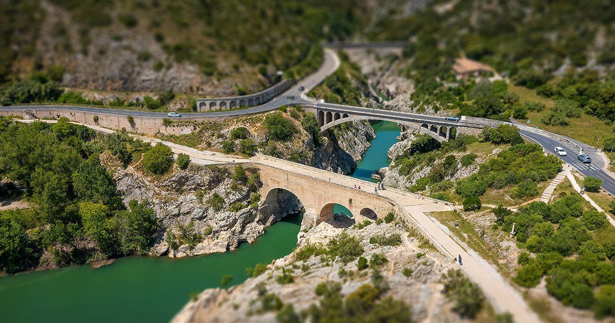 Pont du Diable dans l'Hérault