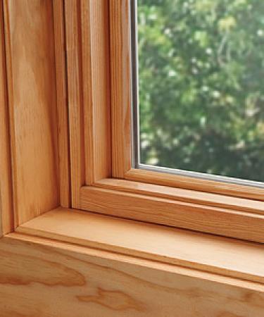 Ventana de madera