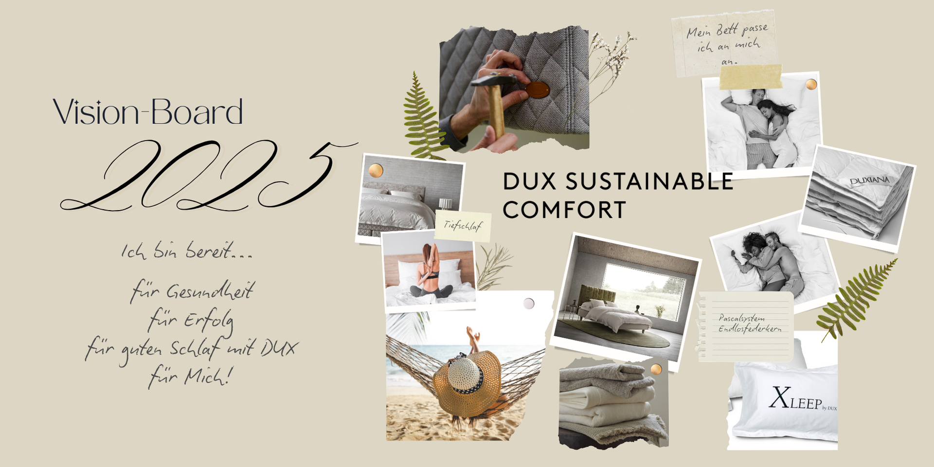 Die neue nachhaltige, recyclebare Kollektion von DUX.