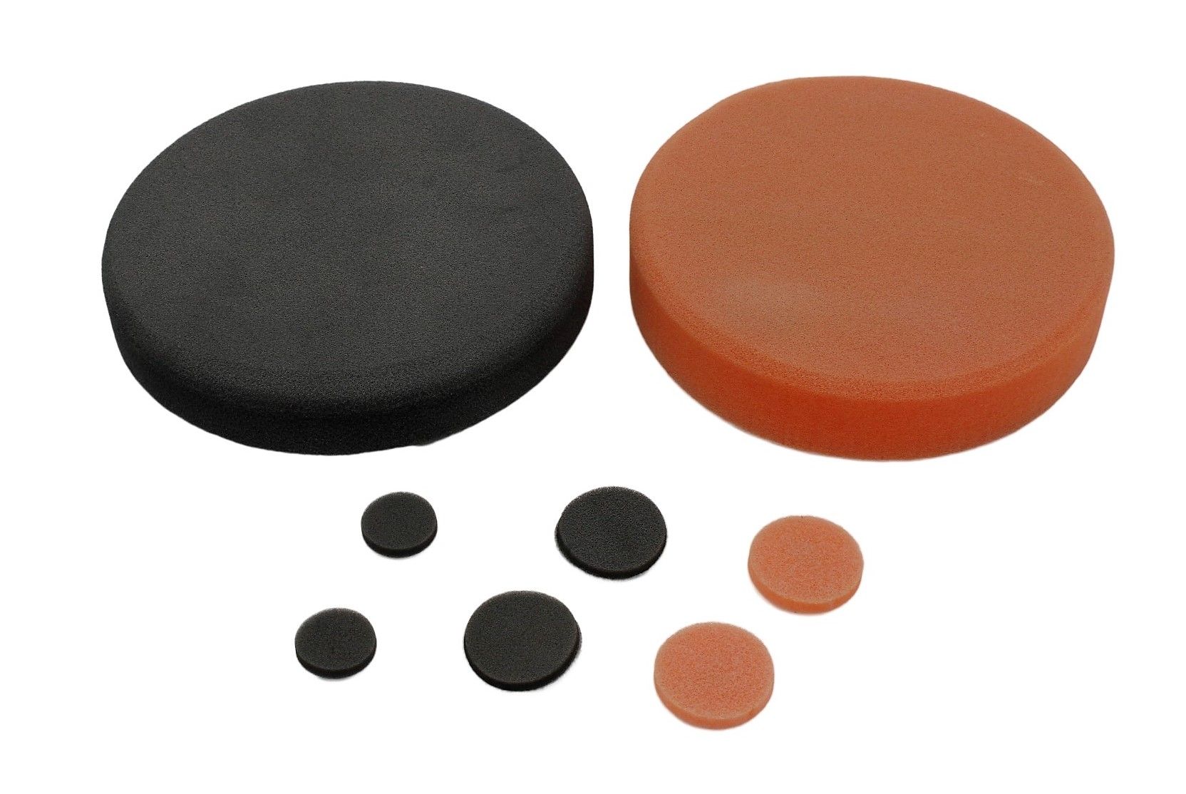 Diamant-belegte Schaumstoff-Polierscheiben als Polierwerkzeuge für konturstabiles Schleifen, Polieren mit mehr Kontaktsitutation und brillante Oberflächen