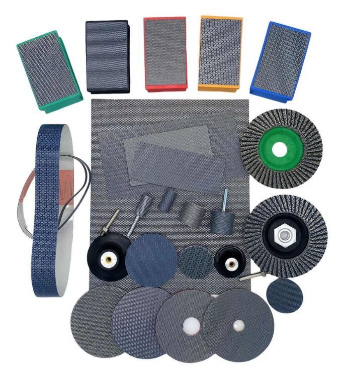 NKAS Flexible Diamantschleifmittel und Diamantwerkzeuge mit Metallbindung für das Schleifen und Bearbeitung harter spröder verschleißfester Oberflächen